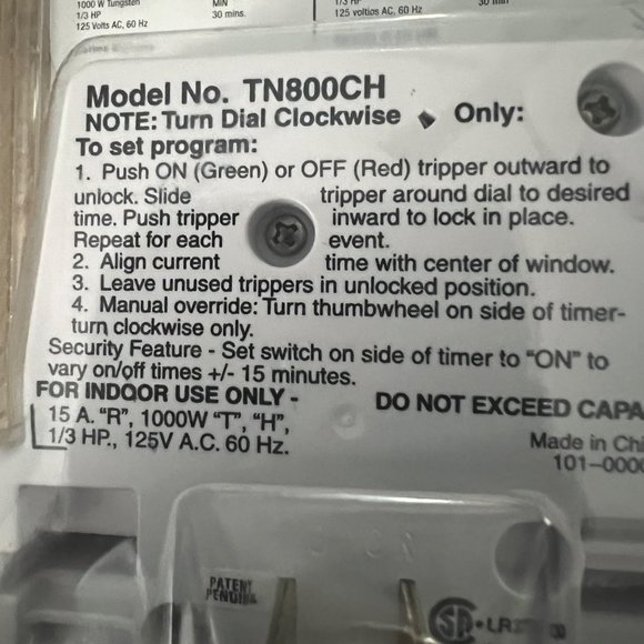 Intermatic‎ 2 Outlet Multi-Purpose Timers Vintage - Picture 6 of 6